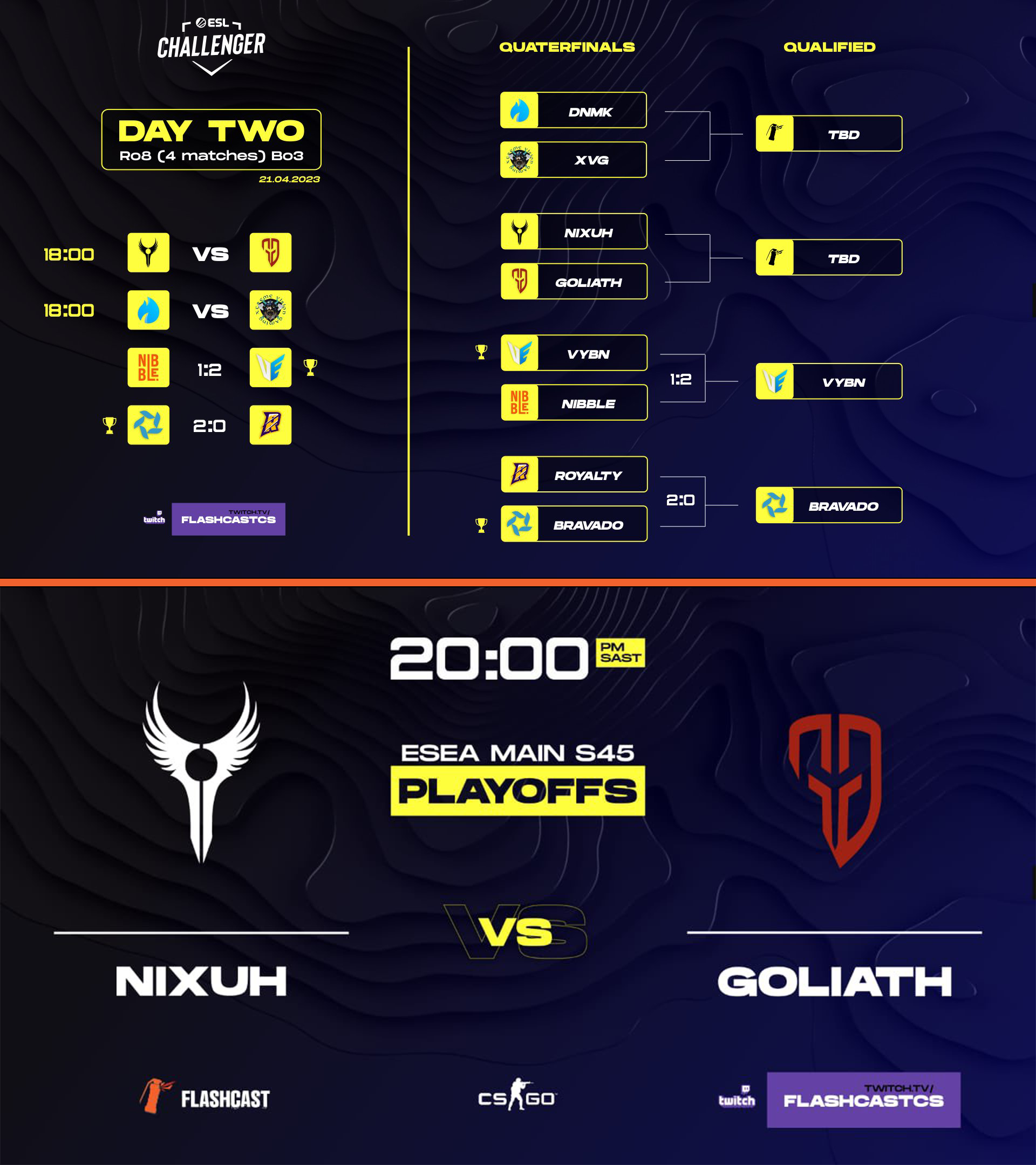 tournament graphics
